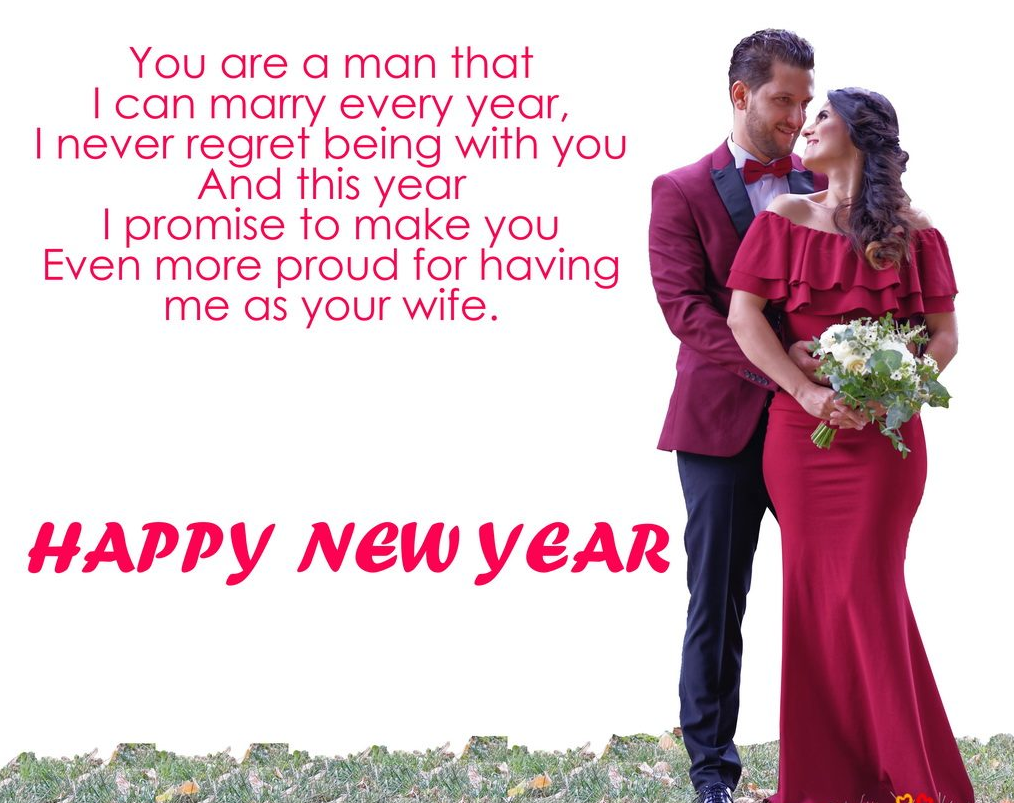 Romantic New Year Quotes For Wife