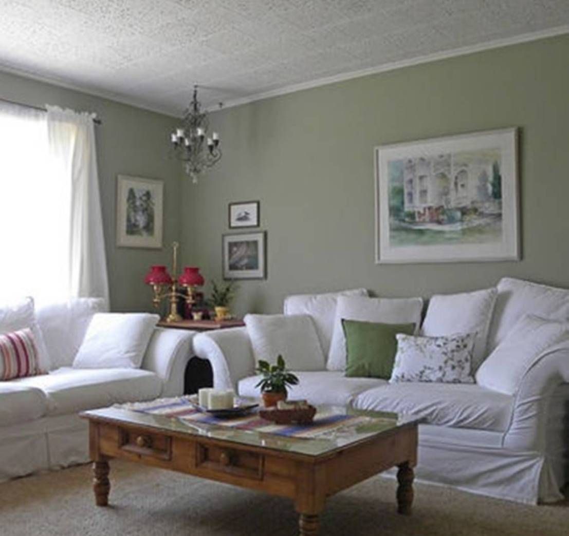 Sage Green Wallpaper Living Room B Q