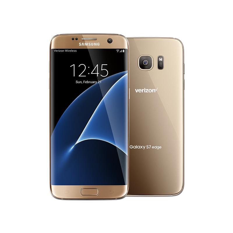 Samsung Galaxy S7 Edge In Gold