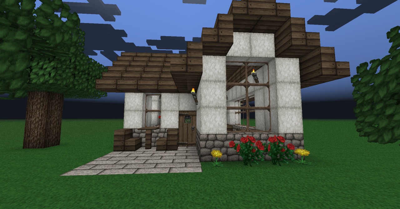 Small House Design In Minecraft Pe