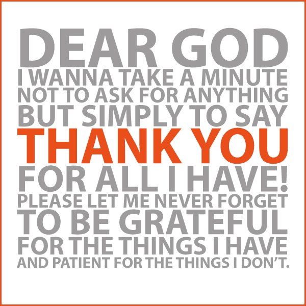 Thank You Lord Positive Quotes