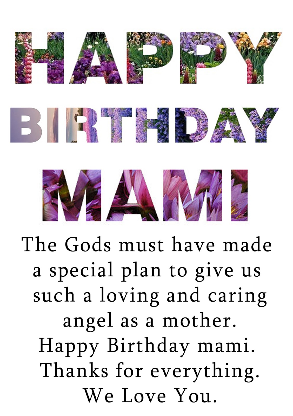 Thank You Quotes For Birthday Wishes For Mother