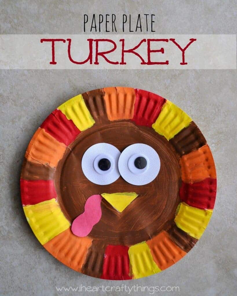 Thanksgiving Art Craft For Toddlers