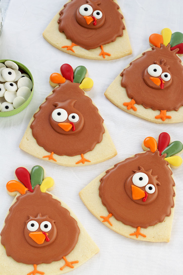 Thanksgiving Cookies Decorated