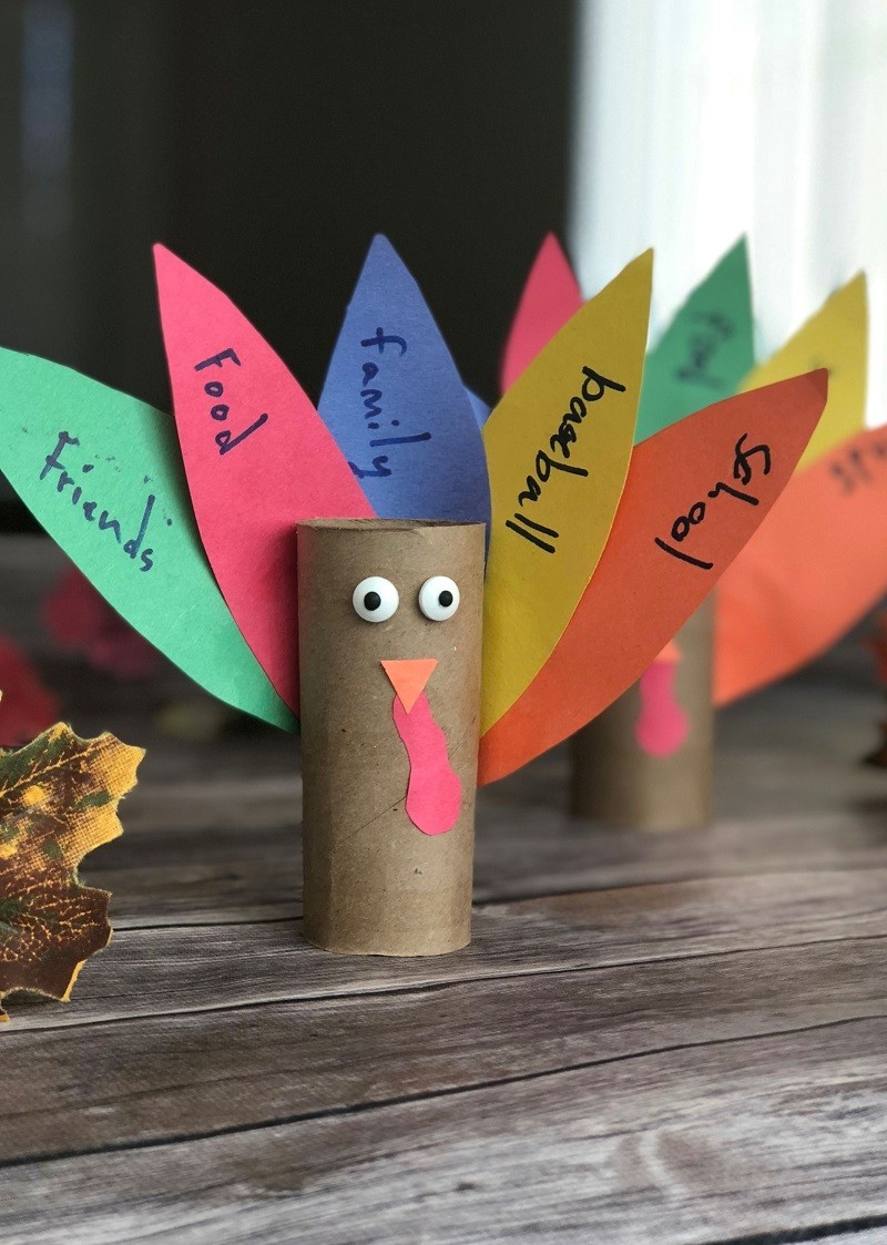 Thanksgiving Crafts With Paper