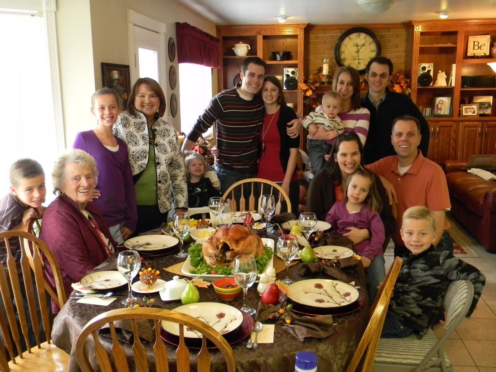 Thanksgiving Pictures Of Family