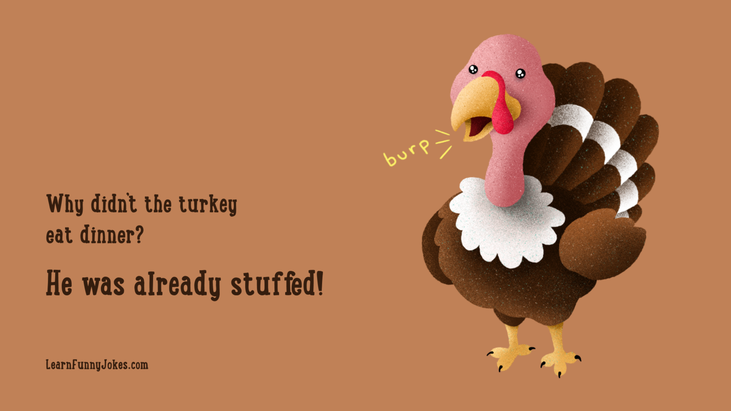 Thanksgiving Turkey Zoom Background