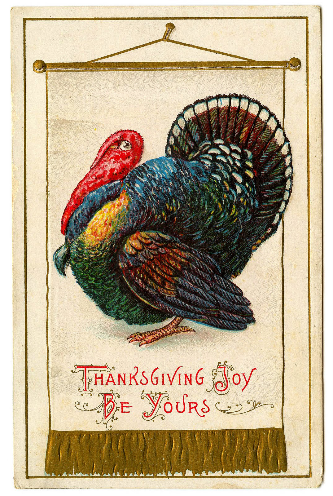 Thanksgiving Vintage Illustration