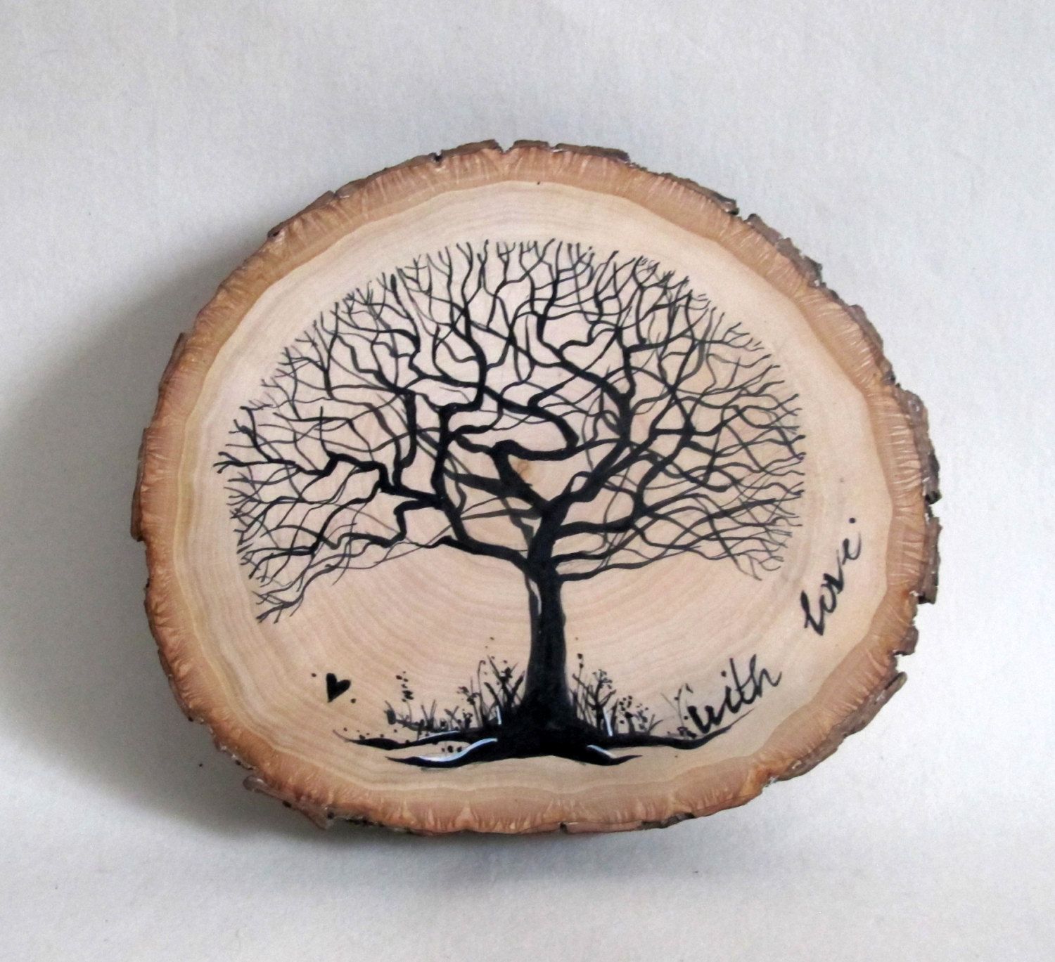 Tree Slice Nature Art