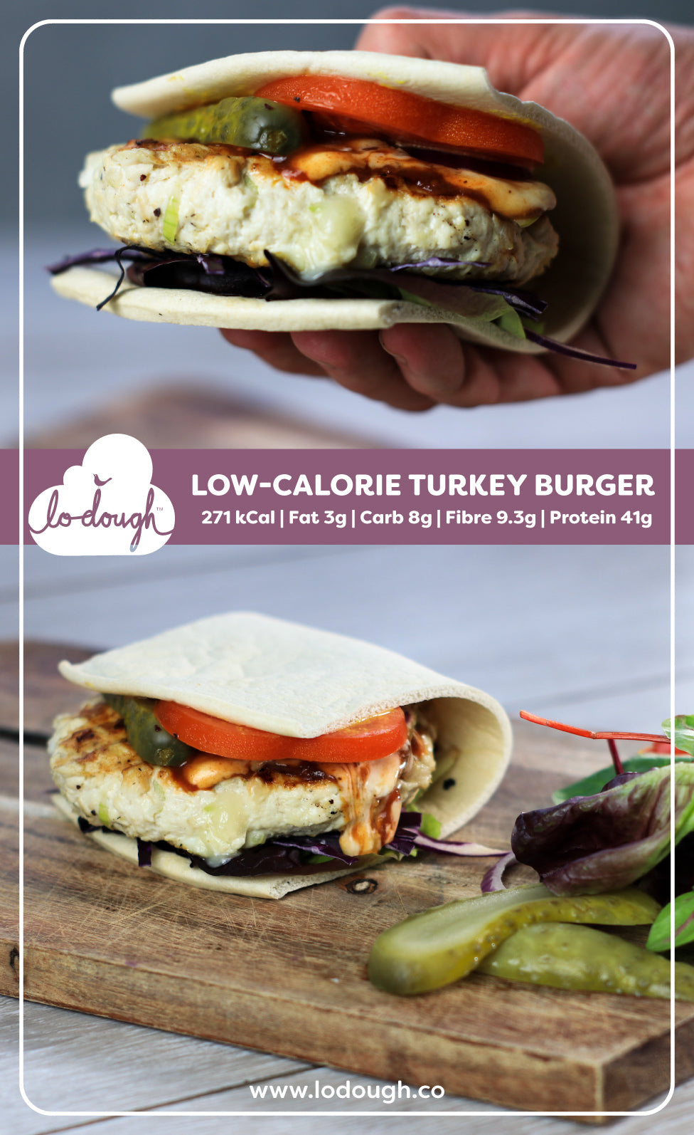 Turkey Burger Low Calorie