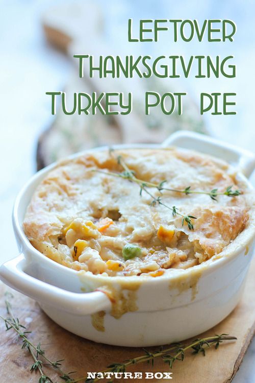 Turkey Pot Pie Recipe Thanksgiving Leftovers