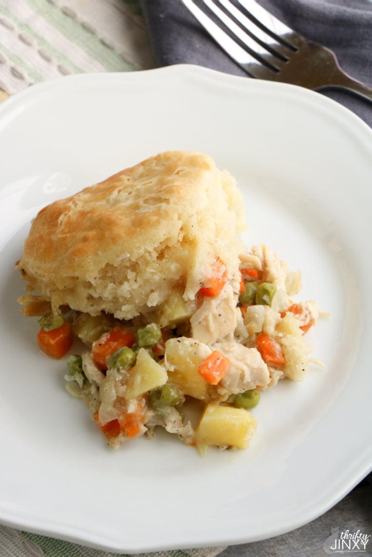 Turkey Pot Pie Recipe With Biscuit Topping