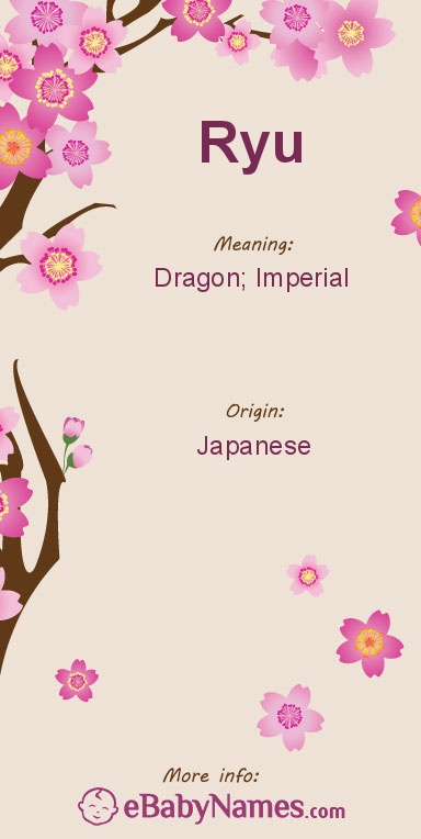 Unisex Names That Mean Dragon