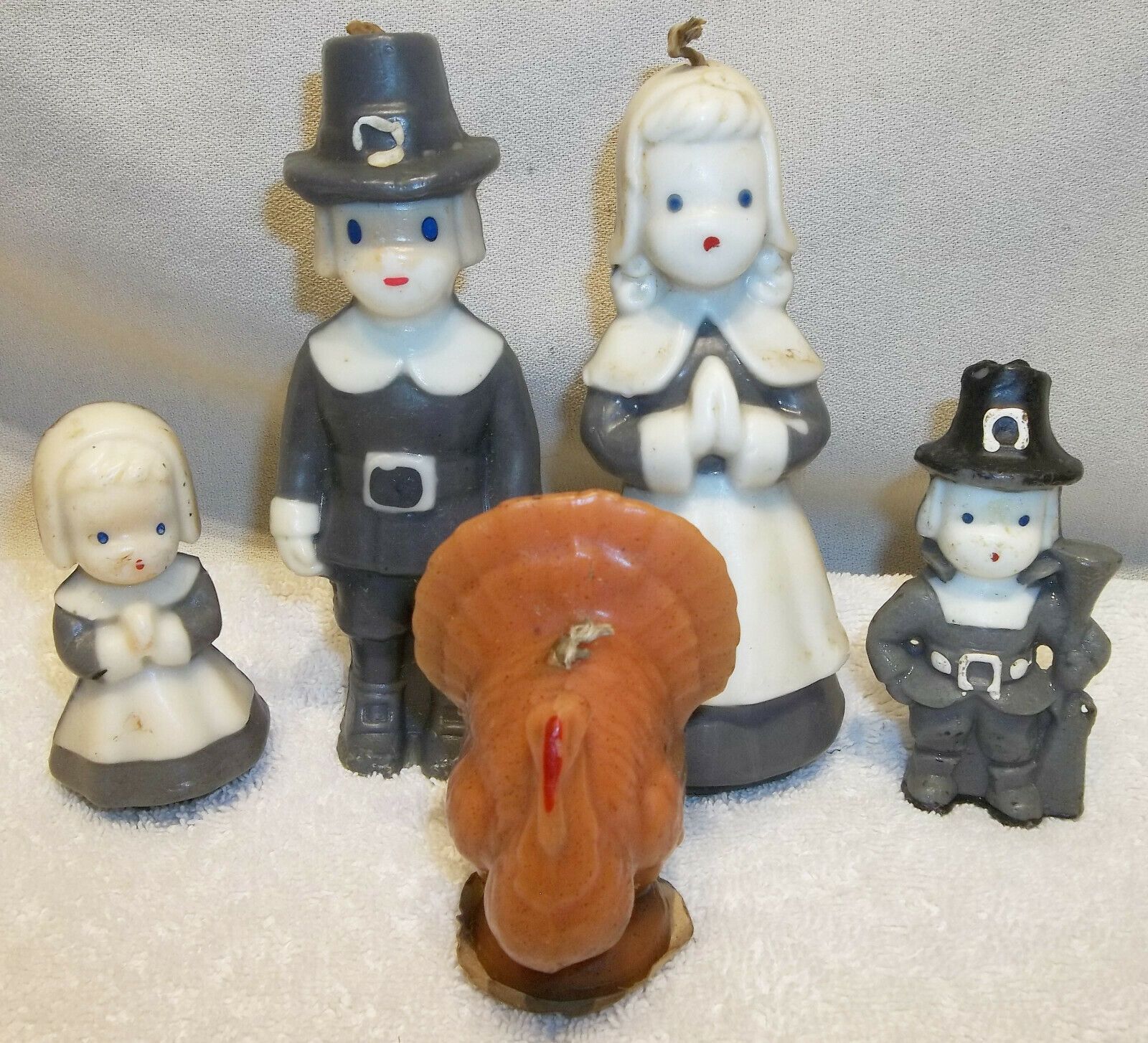 Vintage Thanksgiving Candles