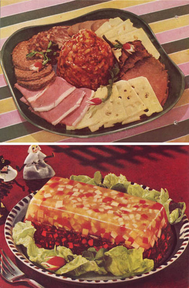 Vintage Thanksgiving Food