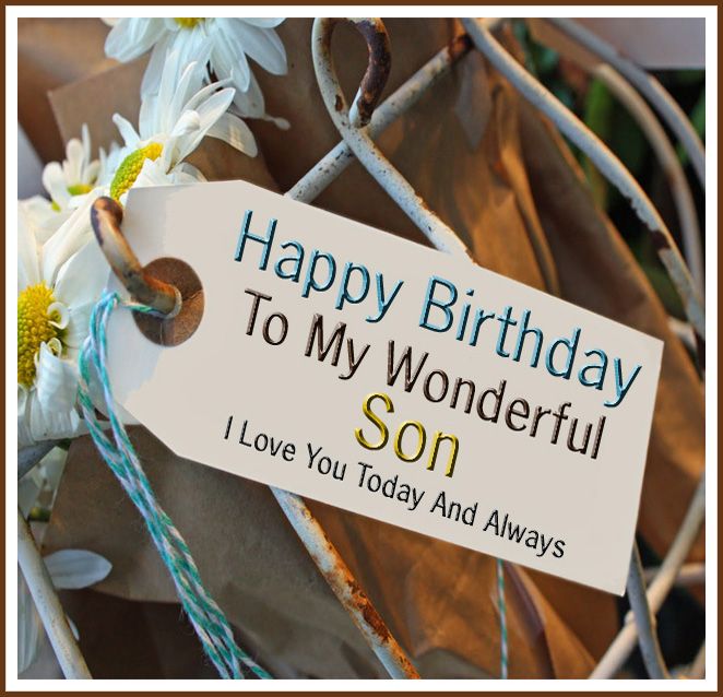 What Can I Write In My Sons Birthday Card