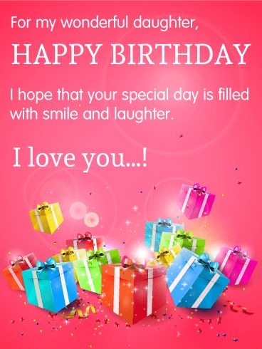 What Can I Write On My Daughter Birthday Card