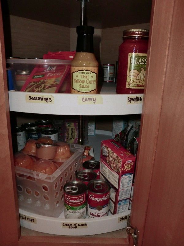 What Do You Store In Your Lazy Susan Cabinet