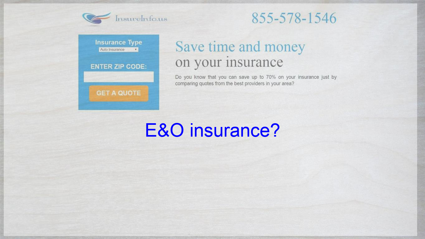 What Does Eo Insurance Cover