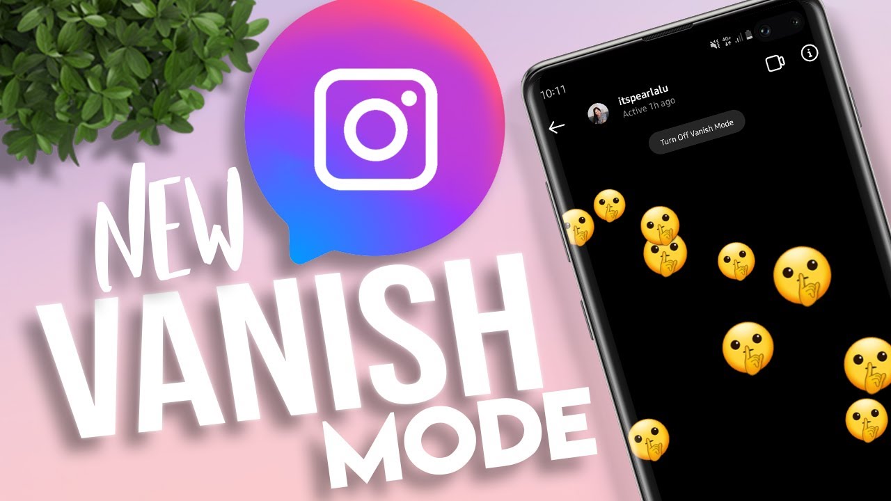 What Does Vanish Mode Mean On Instagram