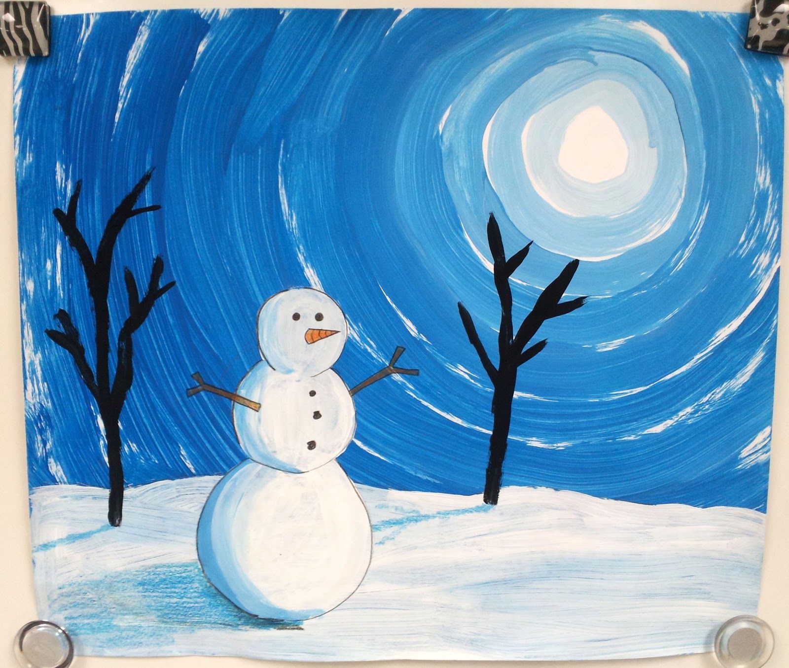 Winter Art Projects Grade 5