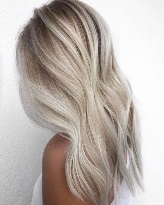 Winter Blonde Hair 2023 Straight Hair