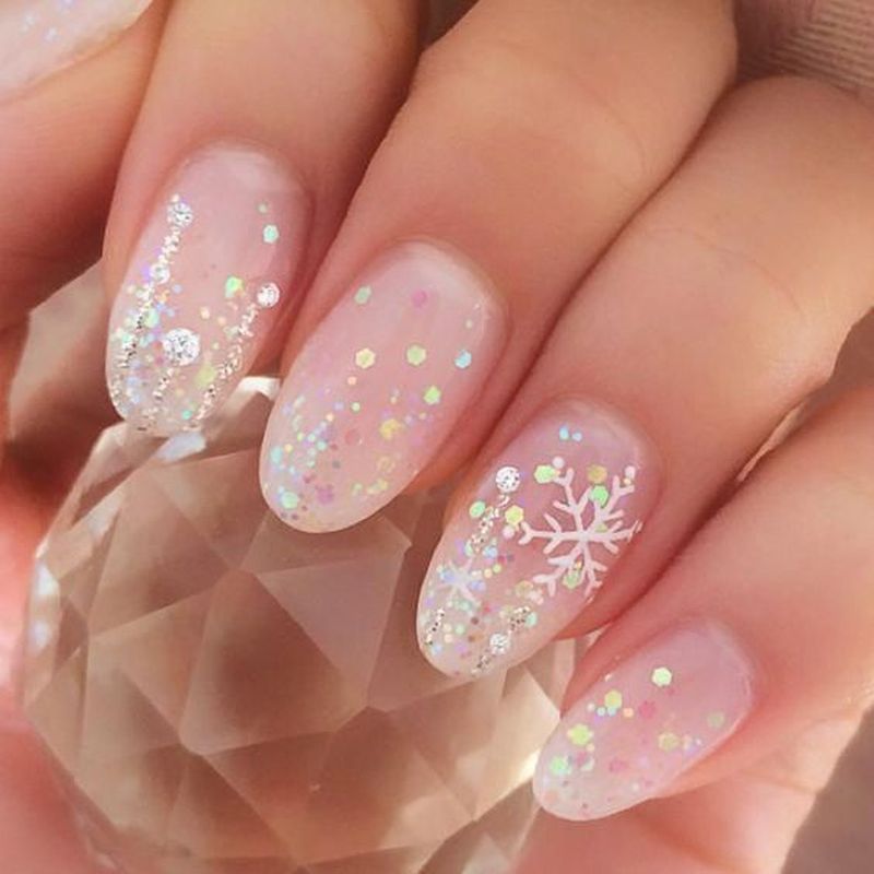Winter Nails French