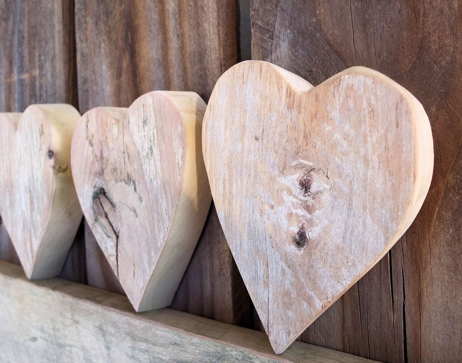 Wood Craft Hearts