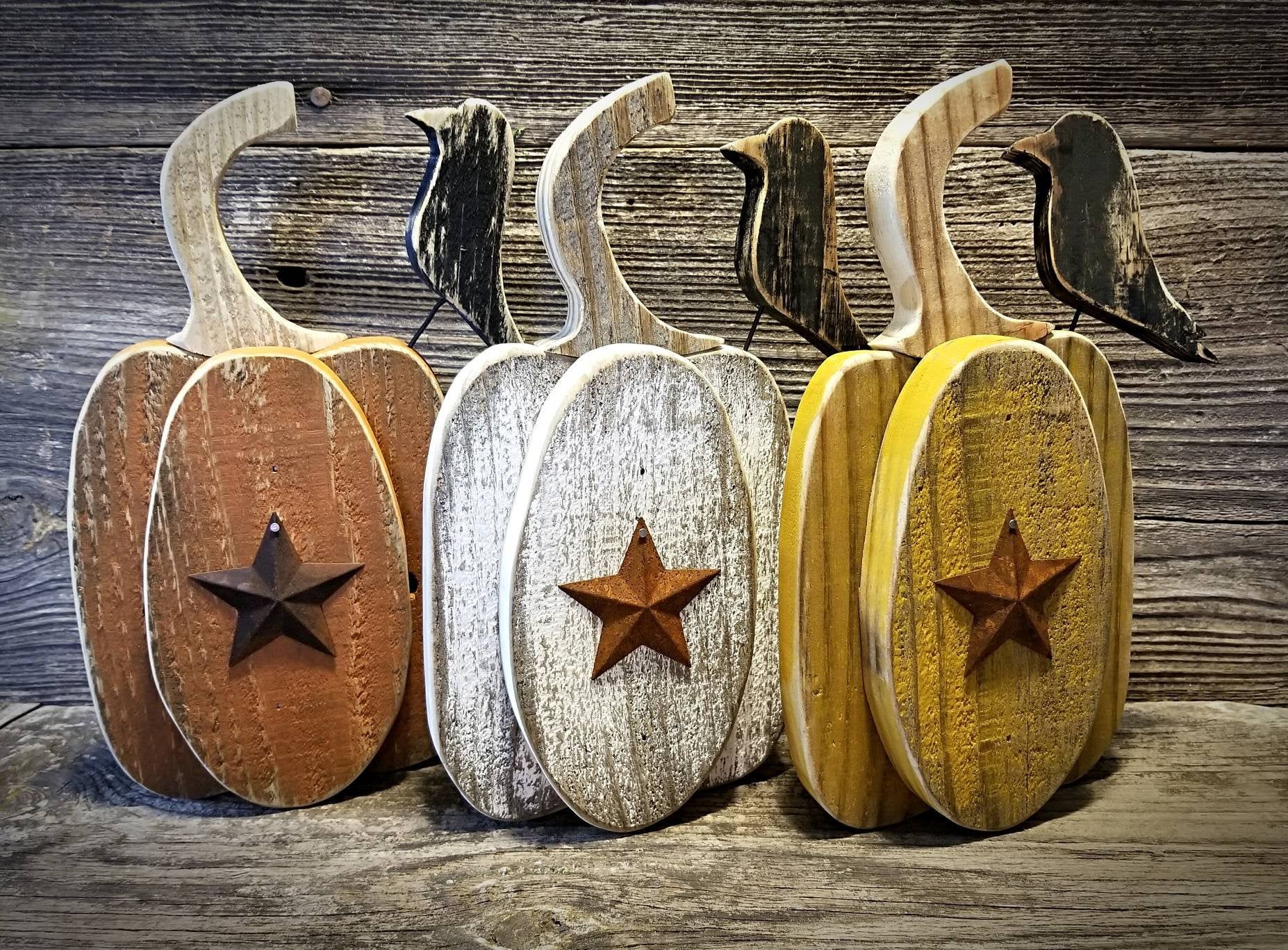 Wood Craft Pumpkin