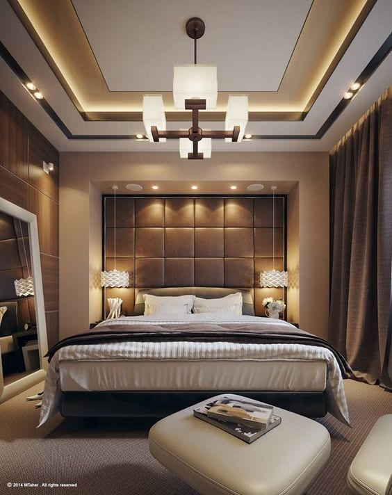 Wooden Ceiling Design For Bedroom