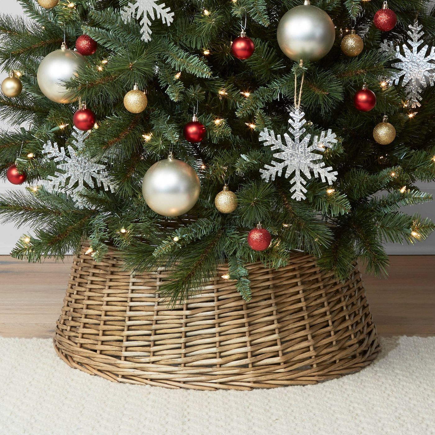 Wooden Christmas Tree Collar Diy