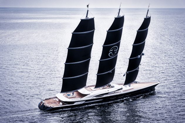 Worlds Largest Sailing Yacht Black Pearl