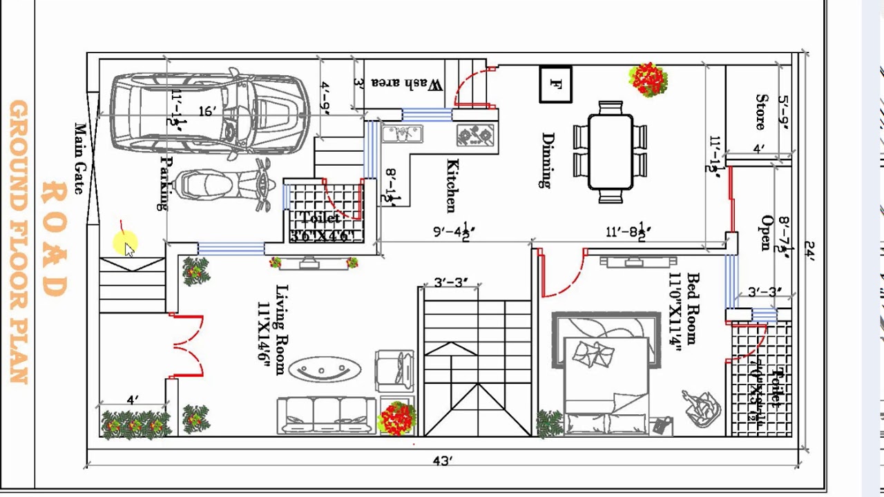 Youtube House Plan Drawing