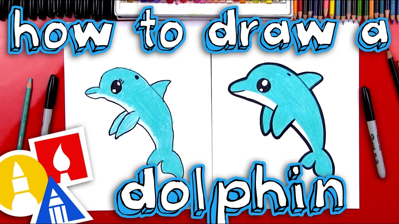 Youtube How To Draw A Dolphin Easy